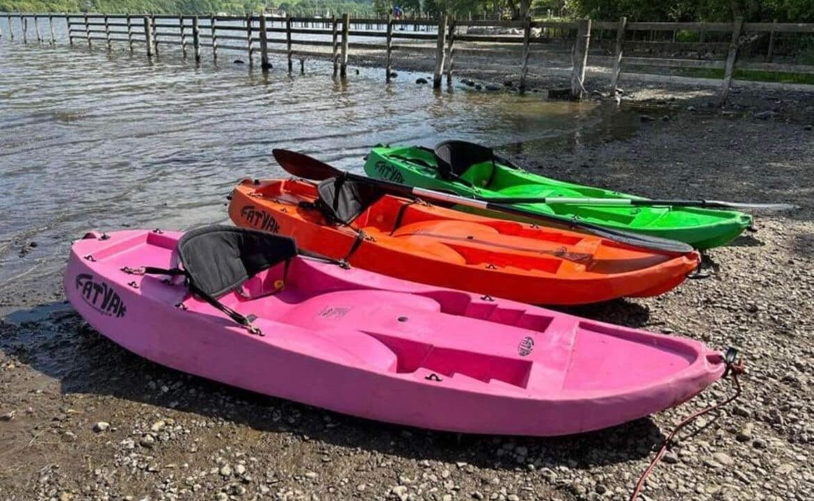 3 Sit-on-top Kayaks