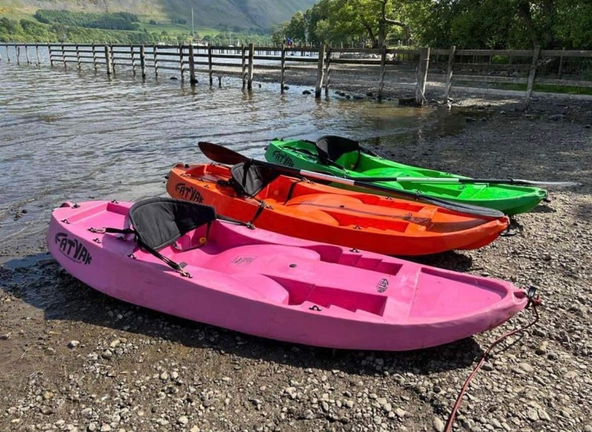 3 Sit-on-top Kayaks