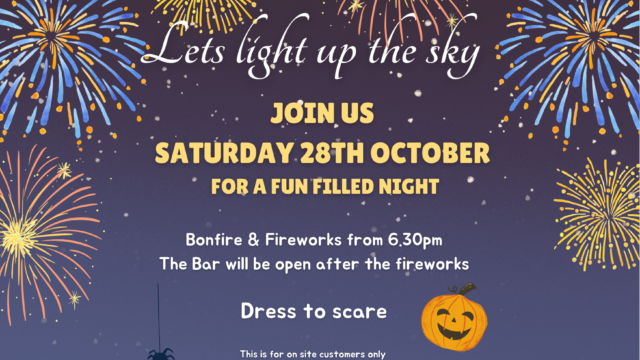 Bonfire and firework event