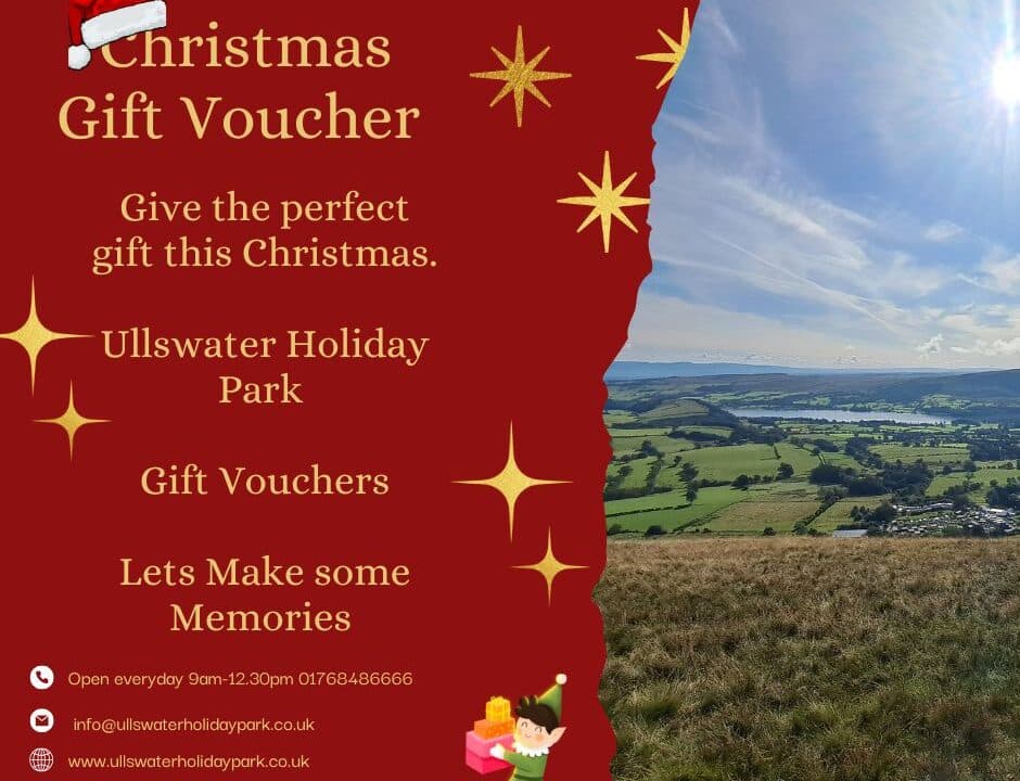 Gift Vouchers for Christmas